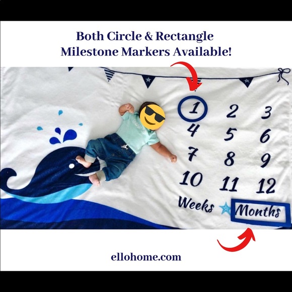 Milestone blanket - Picture 2 of 3